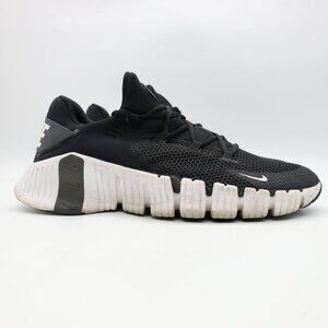 Nike Free Metcon 4 Men's 14 Black White Athletic Training Sneakers CT3886-010